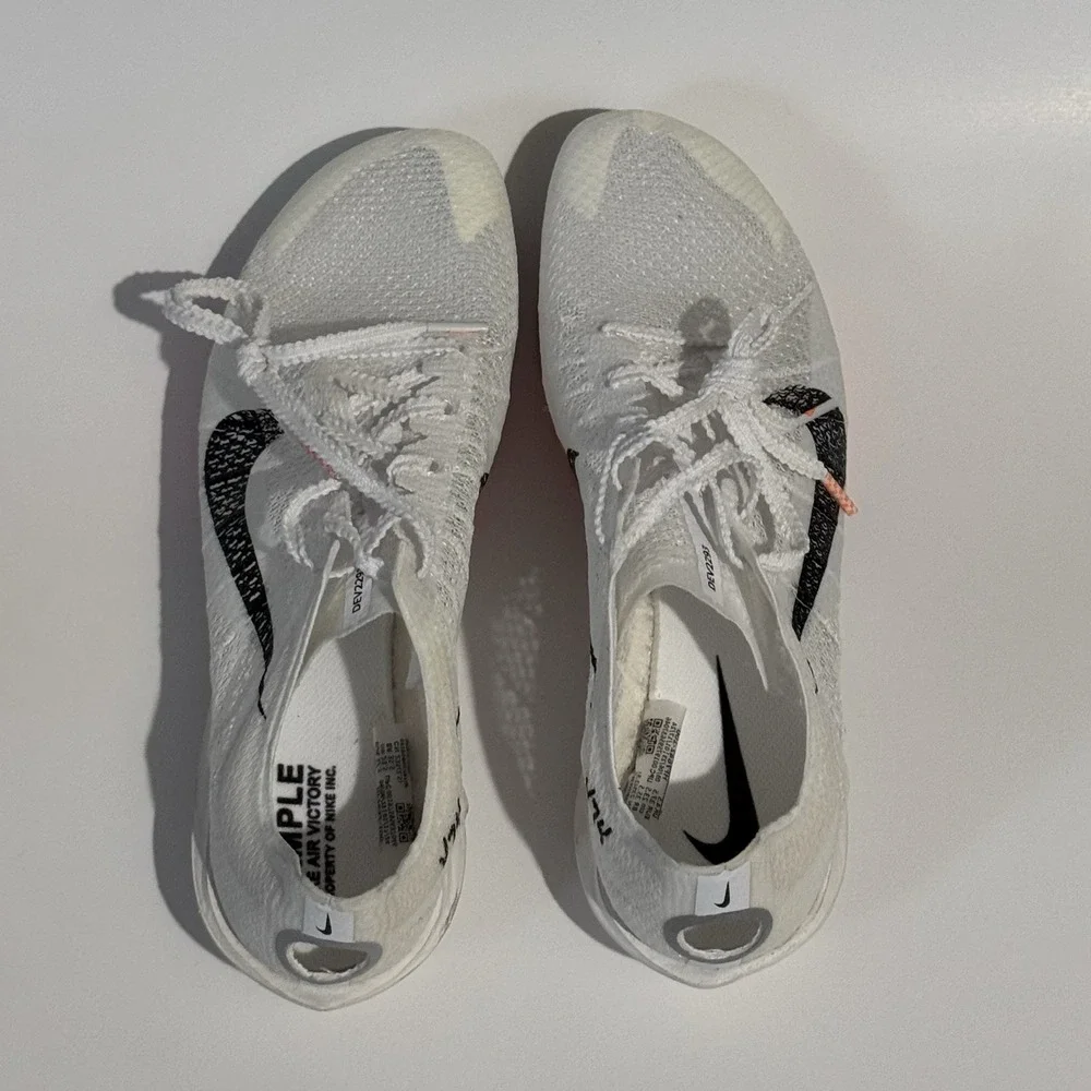 Nike Air Zoom Victory 2 Proto White Orange Black HF7642 Track Mens 5 Womens 6.5